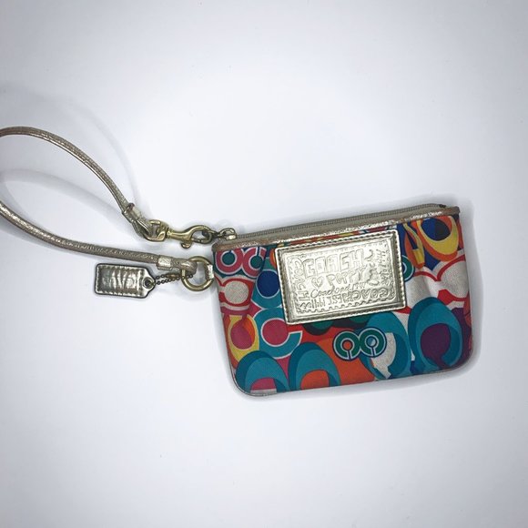 COACH WRISTLET • Poppy Collection • Multi-Colour - Picture 2 of 6